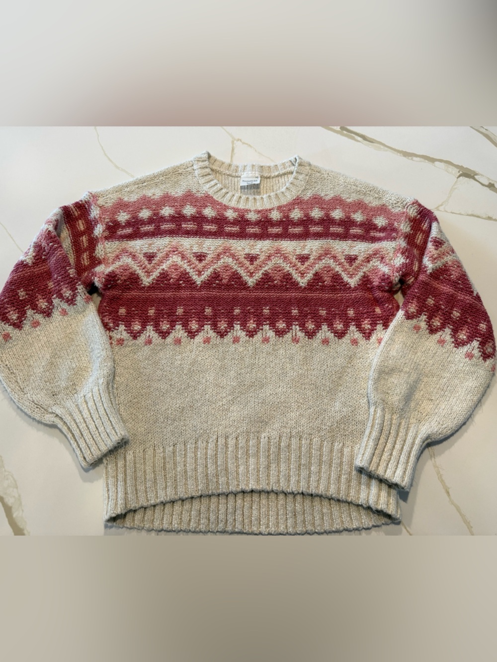 Abercrombie Kids Fair Isle Sweater – Size 11/12 - Picture 4 of 8